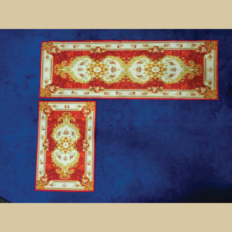 Carpet Set Kitchen Rugs Decoration ( 2 pcs Set )