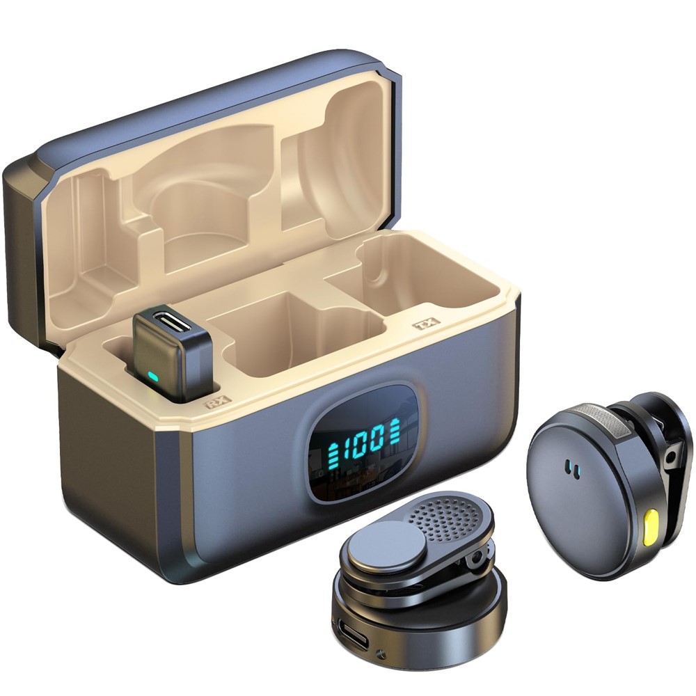 SX21 Type-C Port 2.4G Clip-On Wireless Microphone