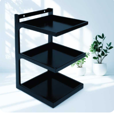 3 LAYER IRON OVEN RACK KITCHIN RACK