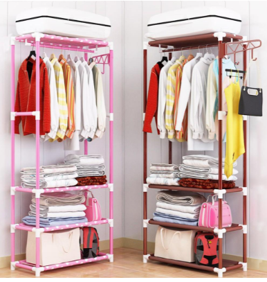 Multicolor Fashionable 3 Layer Cloth Rack for home