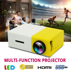 YG300 Pro LED Mini Projector, 5G WiFi Mini Projector, Full HD 1080P Portable Video Projector