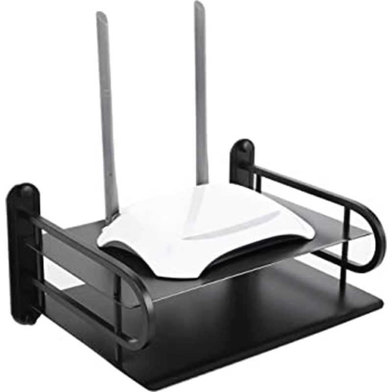 Metal Router Stand Double Layer