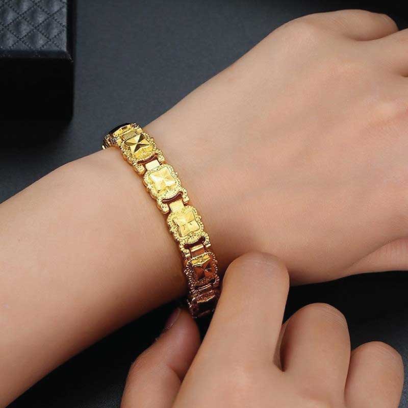 Bracelet Alloy Plating Magnetic Adjustable