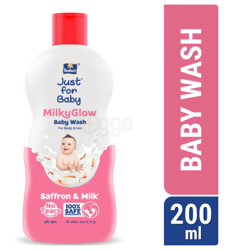 Parachute Just For Baby–Milky Glow Wash 200ml