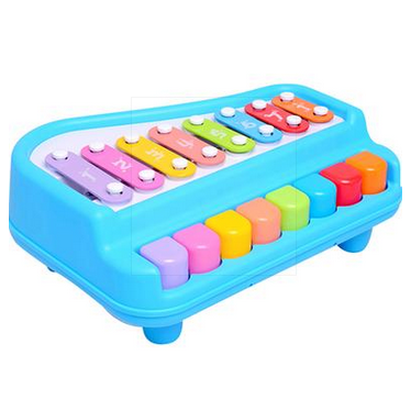 Kids Xylophone Knocking Piano With Light And Music For Baby Learning Fun Musical Instrument For Kids