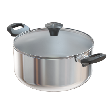Walton Vibrant Casserole Pan with Glass Lid 26cm