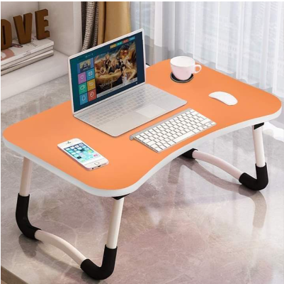 Multifunction Folding Laptop Table color of orange