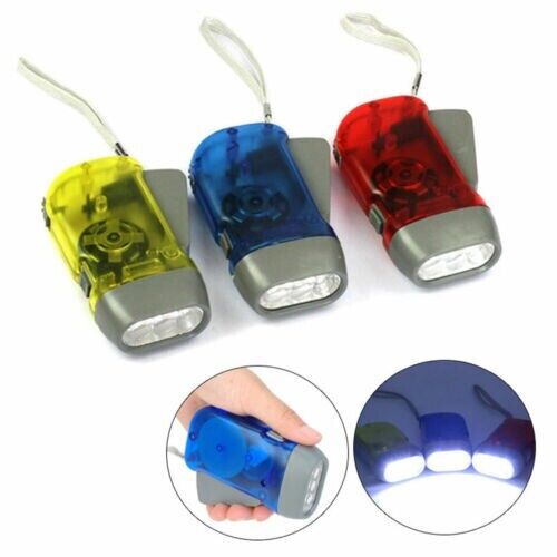 Hand Press LED Torch
