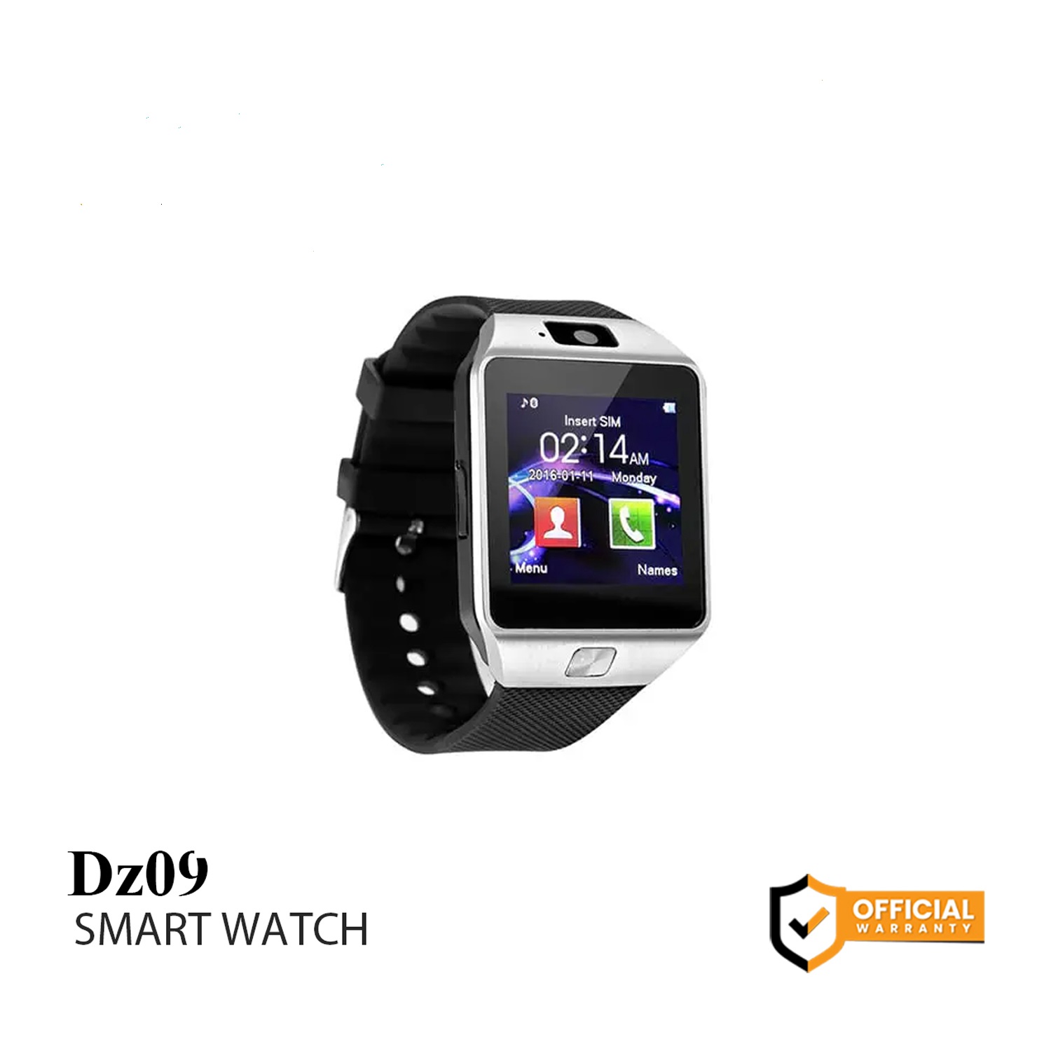 Dz09 SIM Supported LCD Touchscreen Smart Watch