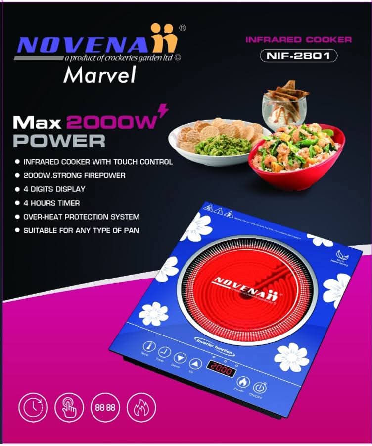 Novena Marvel Infrared Cooker NIFC-2801