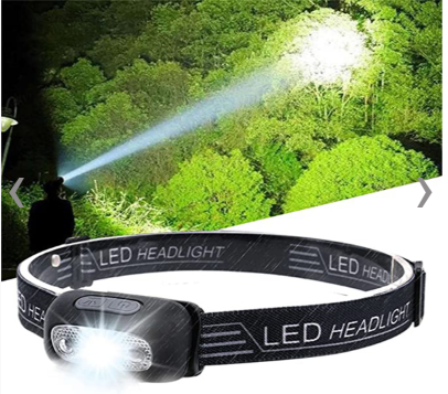 Super Bright Sensor Mini LED Headlamp
