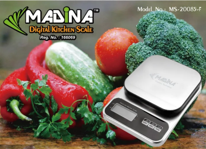 Madina Digital Kitchen Scale-5kg/0.5g
