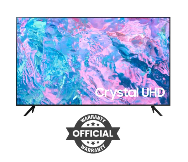 Samsung 43" Crystal 4K UHD Smart TV | 43CU7700 | Series 7