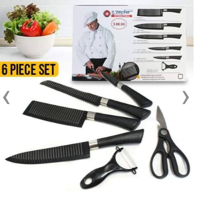 zepter Kitchen tools Set 6 Pcs Set For Chef Zepter