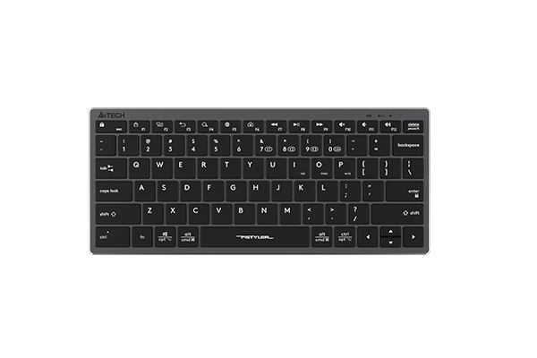A4TECH Multimode Rechargeable Mini Wireless Keyboard