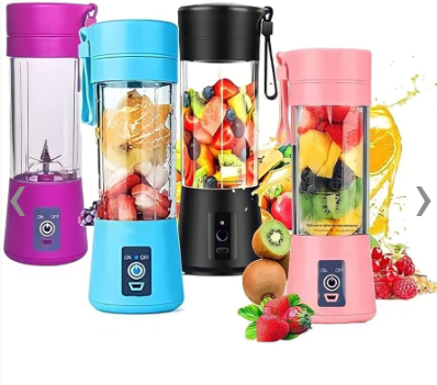 USB Rechargable Mini Portable Fruit & Vegetable Blender - Green