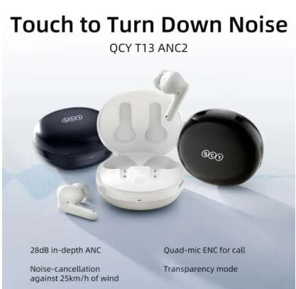 QCY T13 ANC 2 Best Selling ANC Earbuds