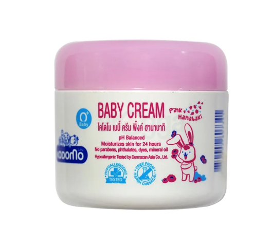 Kodomo Baby Cream Pink Hanabaki 50g
